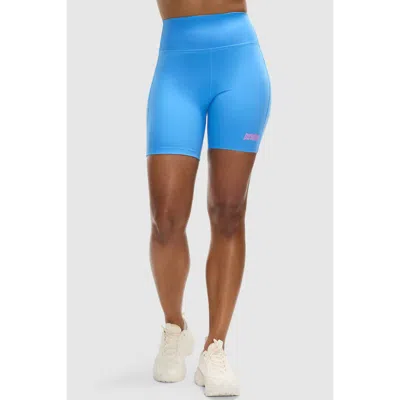 Peloton Cadent 7" High Rise Pocket Bike Short In Blue