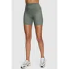 Peloton Cadent 7" High Rise Pocket Bike Short In Green