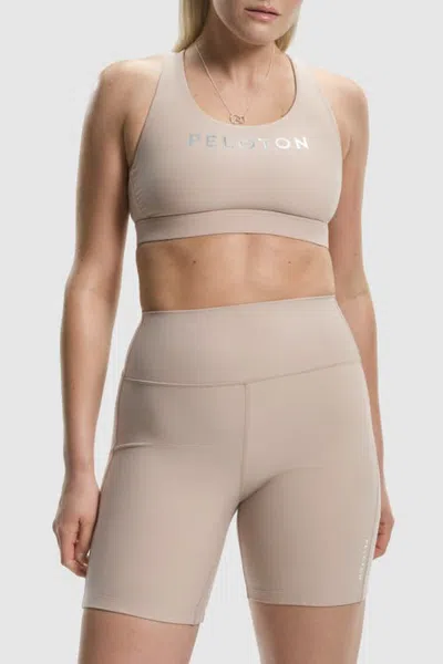Peloton Cadent Everyday Racerback Bra In Goat