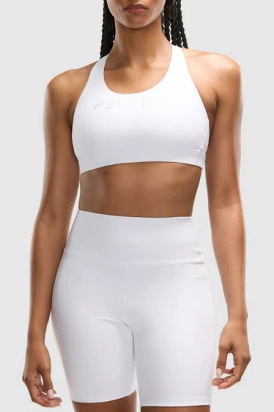 Peloton Cadent Everyday Racerback Bra In White