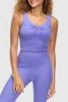 Peloton Cadent O-ring Ruched Tank In Purple