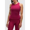 Peloton Cadent Racerback Tank In Beet Red