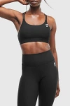 Peloton Cadent Strappy Elevate Bra In Black