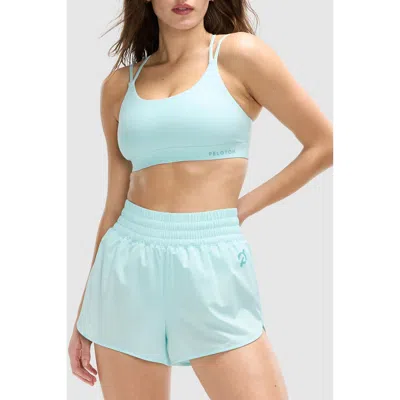 Peloton Cadent Strappy Y Back Bra In Clearwater