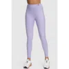 Peloton Cadent U-ring Ruched Legging 25" In Purple