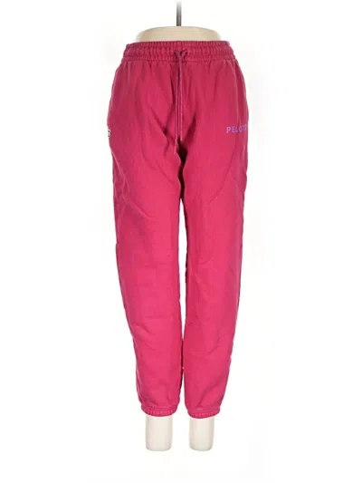 Pre-owned Peloton Casual Pants In Pink