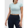 Peloton Dreamblend Baby Tee In Blue