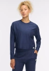 Peloton Dreamblend Crewneck Long Sleeve In Blue