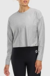 Peloton Dreamblend Crewneck Long Sleeve In Gray
