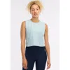 Peloton Dreamblend Crewneck Muscle Tee In Blue