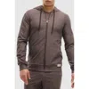 Peloton Dreamblend Full Zip In Brown
