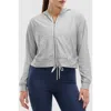 Peloton Dreamblend Full Zip In Gray