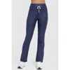 Peloton Dreamblend High Rise Flared Legging In Blue
