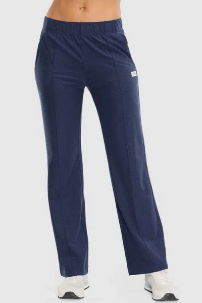 Peloton Dreamblend Mid Rise Full Length Pant In Blue