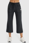 Peloton Dreamblend Wide Leg Cropped Pant In Animal Print