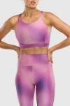 Peloton Endurance Light High Neck Bra In Multi