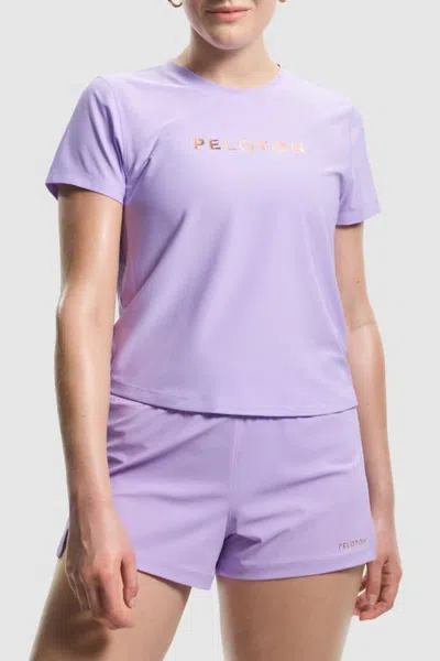 Peloton Essential Everyday Short Sleeve In Lavender