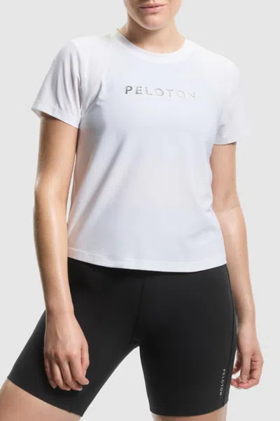 Peloton Essential Everyday Short Sleeve In White