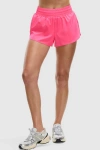 Peloton High Rise 3" Run Short In Pink