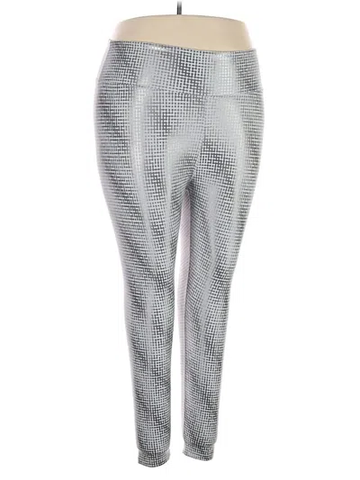 Pre-owned Peloton Leggings In Silver