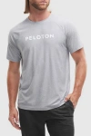 Peloton Lightweight Dreamblend Short Sleeve In Light Heather Grey