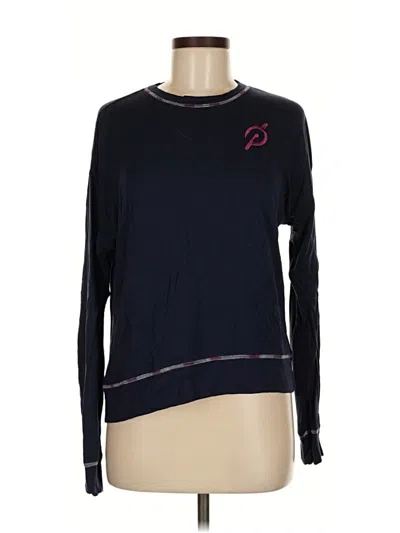 Pre-owned Peloton Long Sleeve T-shirt In Black