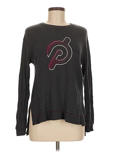 Pre-owned Peloton Long Sleeve T-shirt In Black