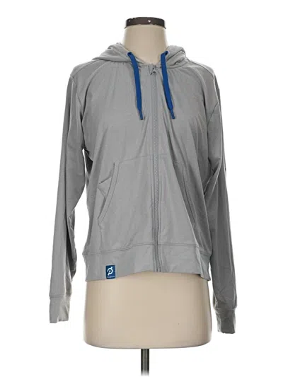 Pre-owned Peloton Long Sleeve T-shirt In Gray