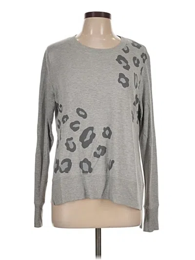 Pre-owned Peloton Long Sleeve T-shirt In Gray