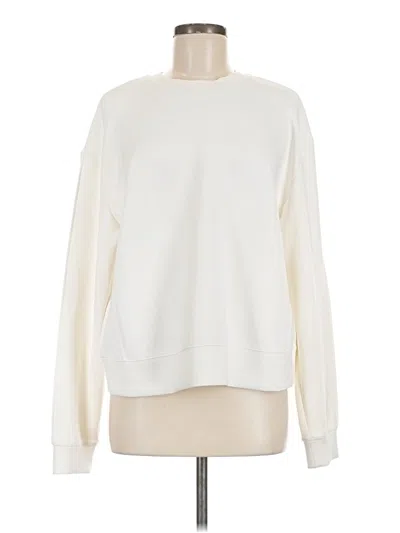 Pre-owned Peloton Long Sleeve T-shirt In Ivory