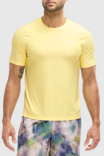 Peloton Performance Short Sleeve In Pale Banana