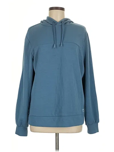 Pre-owned Peloton Pullover Hoodie In Blue
