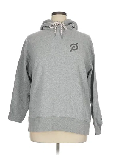 Pre-owned Peloton Pullover Hoodie In Gray