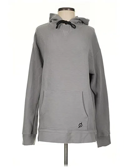 Pre-owned Peloton Pullover Hoodie In Gray