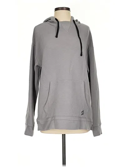 Pre-owned Peloton Pullover Hoodie In Gray