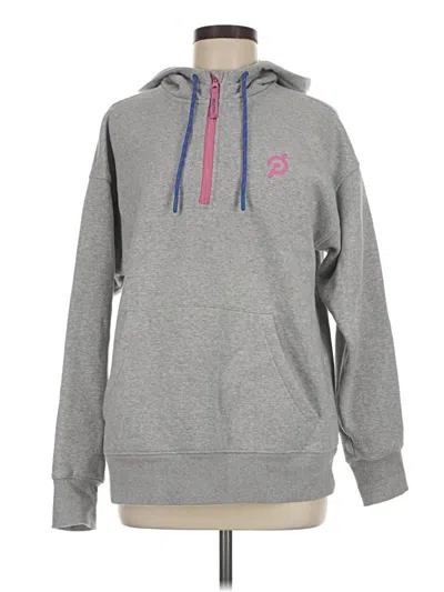 Pre-owned Peloton Pullover Hoodie In Gray
