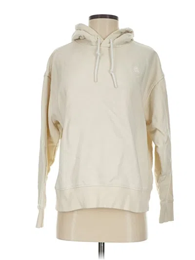 Pre-owned Peloton Pullover Hoodie In Ivory