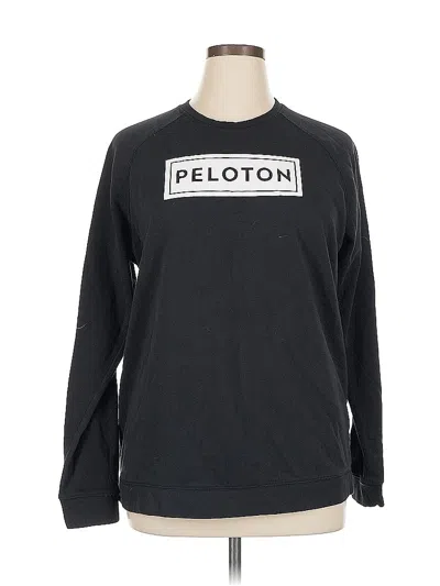 Pre-owned Peloton Pullover Sweater In Black