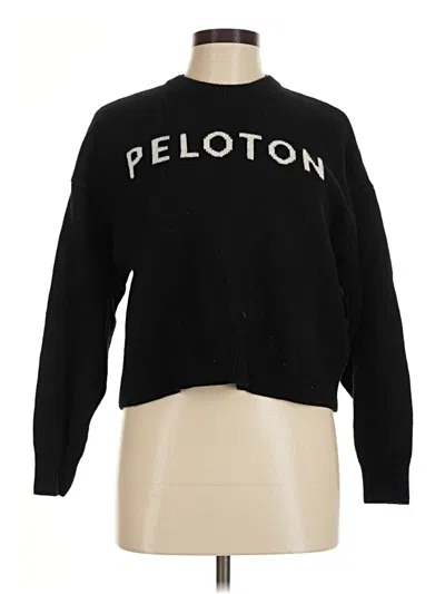 Pre-owned Peloton Pullover Sweater In Black