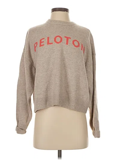 Pre-owned Peloton Pullover Sweater In Brown