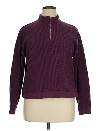 Pre-owned Peloton Pullover Sweater In Burgundy