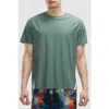 Peloton Run Interlock Stride Short Sleeve In Green