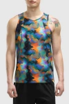 Peloton Run Interlock Stride Singlet In Multi