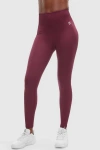 Peloton Seamless High Rise Legging In Red Grape