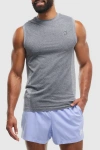 Peloton Seamless Muscle Tank In Dark Grey