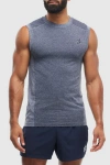 Peloton Seamless Muscle Tank In Deep Navy