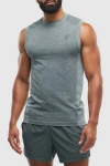 Peloton Seamless Muscle Tank In Urban Green