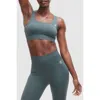 Peloton Seamless Square Neck Bra In Urban Green