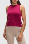 Peloton Seamless Tank In Beet Red