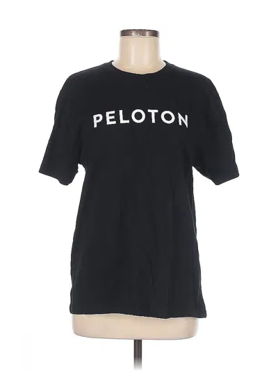 Pre-owned Peloton Short Sleeve T-shirt In Black